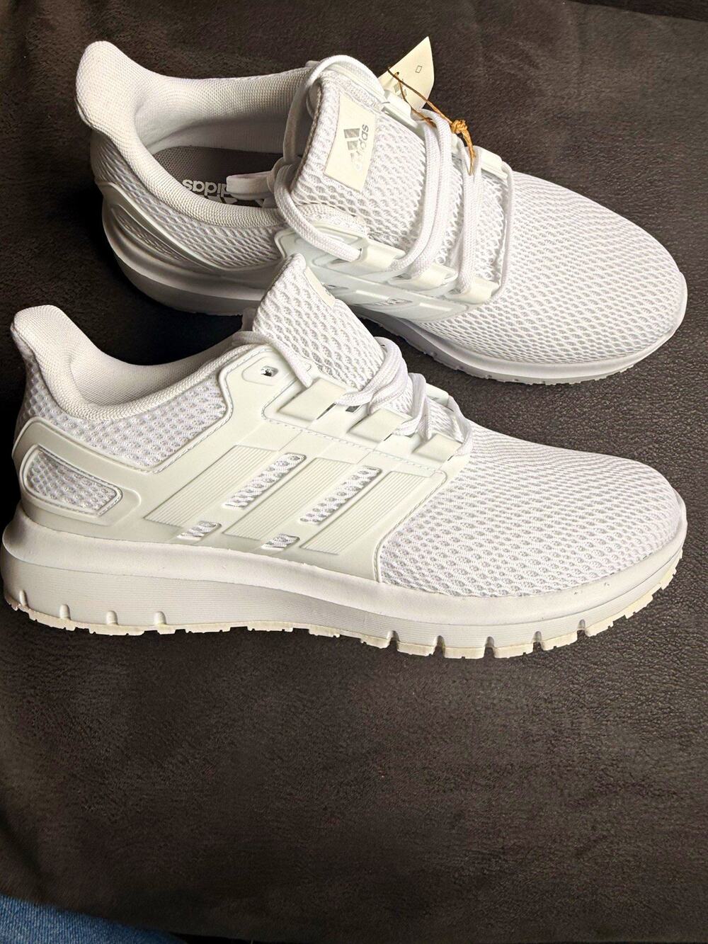 adidas Ultimashow Women’s Size 11 White Silver Sneakers FX3637 New With Box